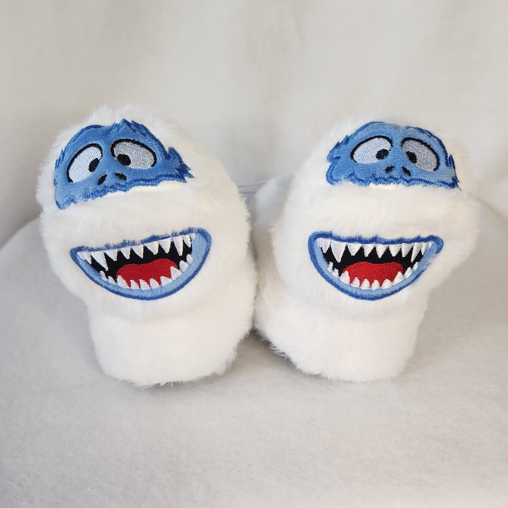 Abominable Snowman Youth Slippers Cozy And Fun!